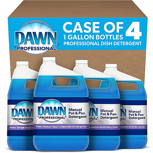 Dawn&reg; Pro Manual Pot & Pan Dish Soap, Original Scent, 1 Gal., 4 Jugs (PGC57445CT)