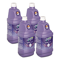 Swiffer WetJet System Cleaning-Solution Refill, Lavender Scent, 1.25 L, 4/Carton (77811CT)