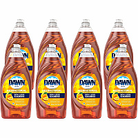 Dawn Ultra Antibacterial Dishwashing Liquid, Orange Scent, 28 oz Bottle, 8/Carton (97318)