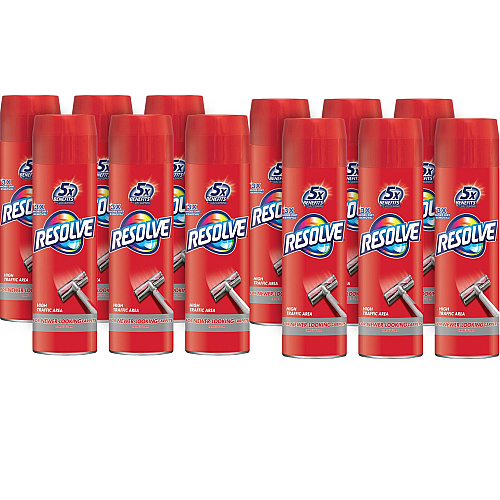 Resolve&reg; Foam Carpet Cleaner, 22 oz Aerosol Spray, 12 Bottles (00706CT)