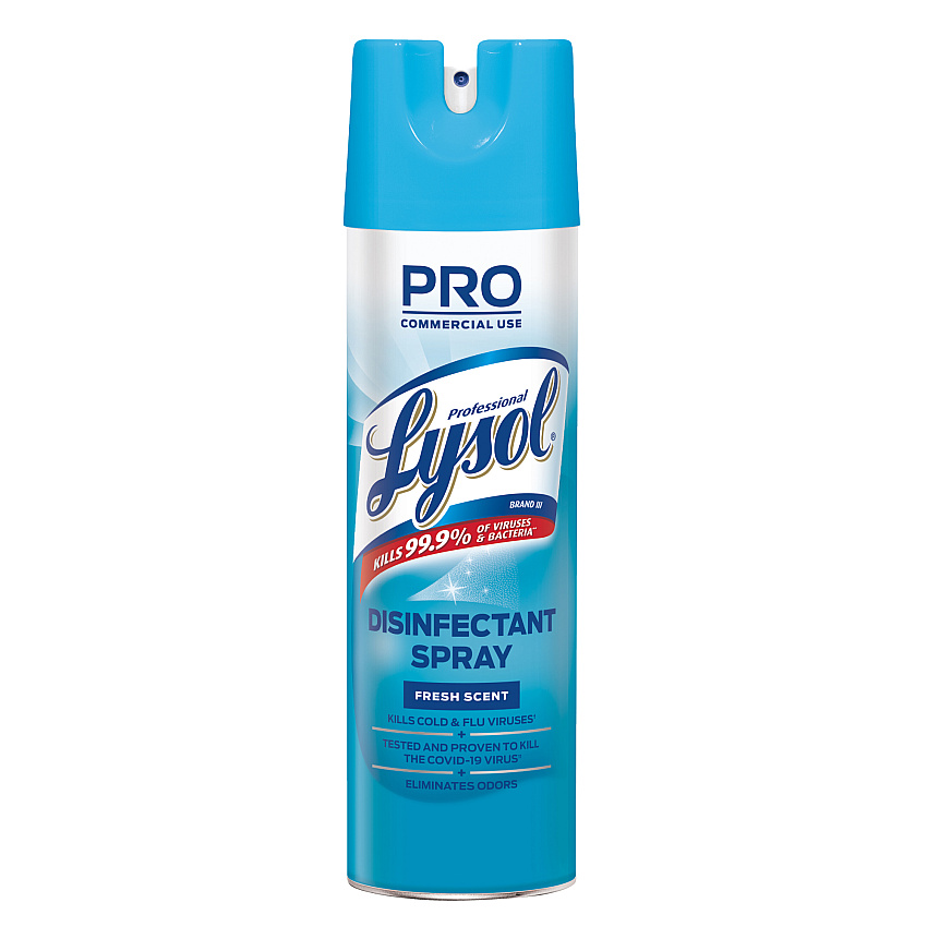 Lysol&reg; Pro Disinfectant Spray, Fresh Scent, 19 oz. Aerosol Can (04675EA)