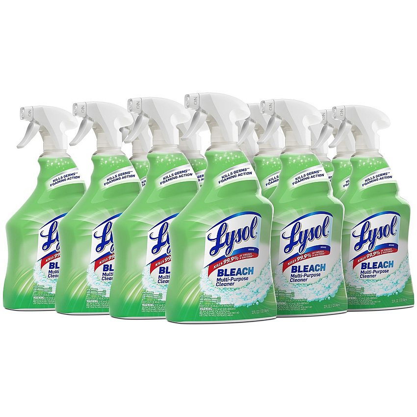 Lysol&reg; All-Purpose Cleaner with Bleach, 12 Bottles (78914CT)