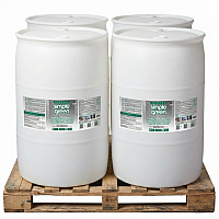 Simple Green&reg; Crystal Industrial Cleaner/Degreaser, 55 gal Drum, 4 Drum Pallet (19055)