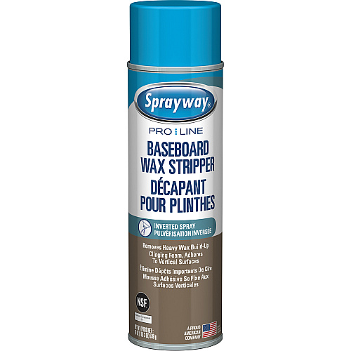 Sprayway ProLine Heavy-Duty Baseboard Wax Stripper 19 oz 12-Pack (SPRA58626)