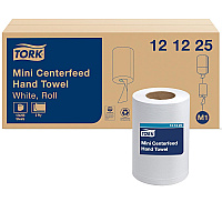 Tork&reg; Advanced Soft Mini Center-Pull Hand Towels, White, 12 Rolls (121225)