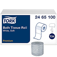 Tork&reg; Advanced Toilet Paper, 2-Ply, White, 400 Sheets, 80 Rolls (2465100)