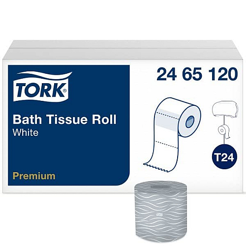 Tork&reg; Advanced Toilet Paper, 2-Ply, 450 Sheets, 48 Rolls (2465120)