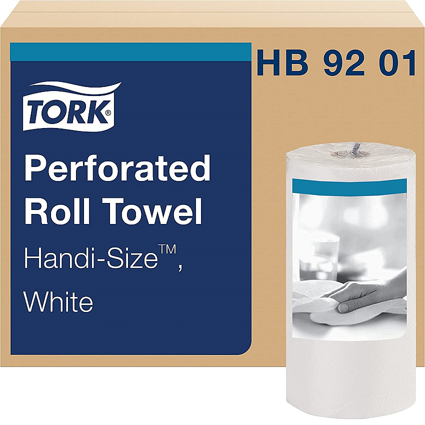 Tork&reg; Kitchen Paper Towels, 2-Ply, 120 Sheet, 30 Rolls (HB9201)