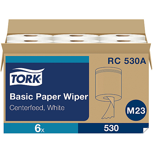 Tork&reg; Universal Center-Pull Paper Towels, 2-Ply, White, 6 Rolls (RC530)