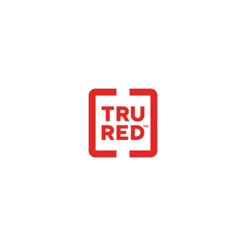 TRU RED Magnetic Tempered Glass Dry Erase Board, 96" x 48", White Surface (TR61198)