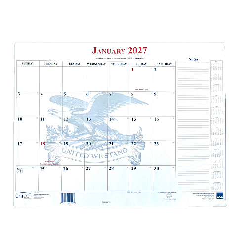 Unicor Blotter Style Monthly Calendar Pad (6648794)