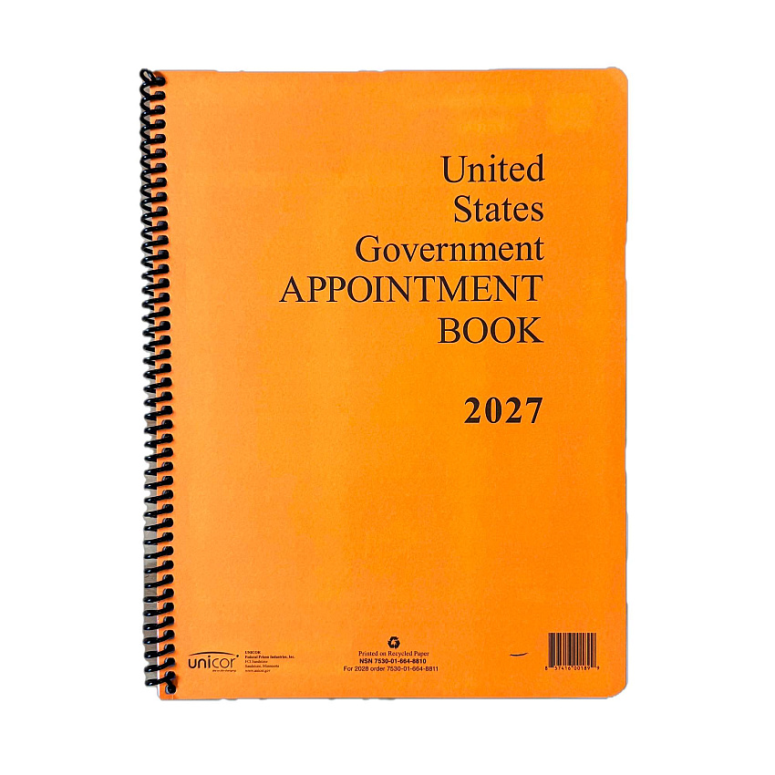 Unicor Weekly Appointment Book (6648810)
