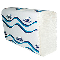 Windsoft,&reg; Multifold Paper Towels, 1 Ply, White, 4000 Towels (WIN105B)
