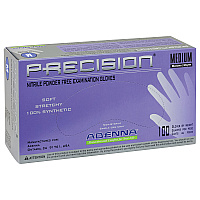 Precision Nitrile Powder Free 4 Mil Exam Gloves Blue Med, Case Of 1000 (PCS775)