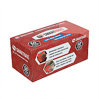 Smart Rags Microfiber Cloths 12x12 Red, Pack Of 50 (M950R-INNERBX)
