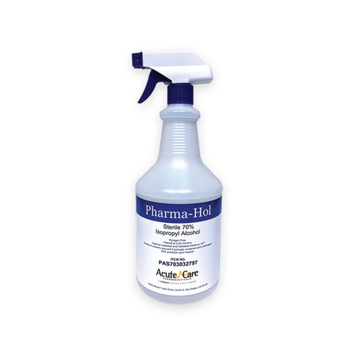 Pharma-hol Sterile 70% Ipa/30% Usp Wfi, 32 Oz - Case Of 12 (PAS703032797)