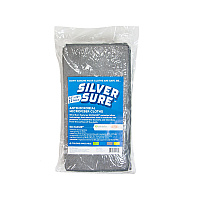 Silversure Anti-microbial Cleaning Cloth 12x12 Gray, Pack Of 12 (PNP-M915SLV-FG)