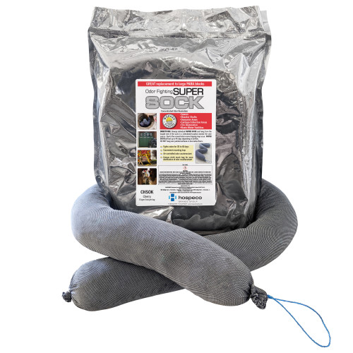 Deodorizing Super Sock, Cherry, 34", 4/cs, Case Of 4 (CHSOK)