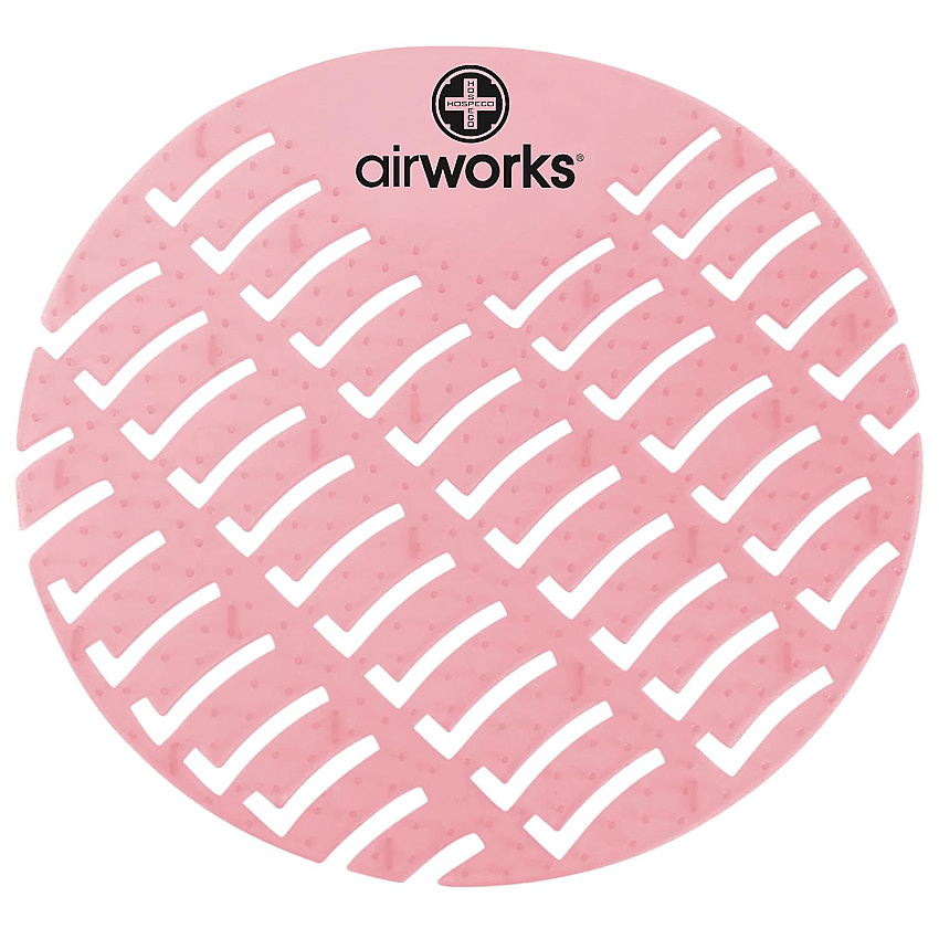 Airworks Deodorizing Urinal Screen Strawberry 10/box, Box Of 10 (AWUS004-BX)