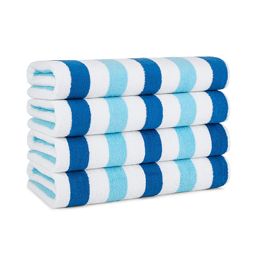 Cabo Cabana Beach Towel 30x70 Navy/blue - Case Of 24 (CABOCABANA-NV/BL-CS)
