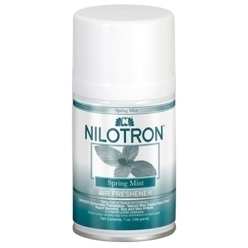 Nilotron Metered Aerosol Refill, Spring Mint, 7oz., 12/cs, Case Of 12 (1297MMC)