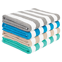 California Cabana Beach Towels 30x70 Assorted - Case Of 24 (CABANA-ASST-CS)