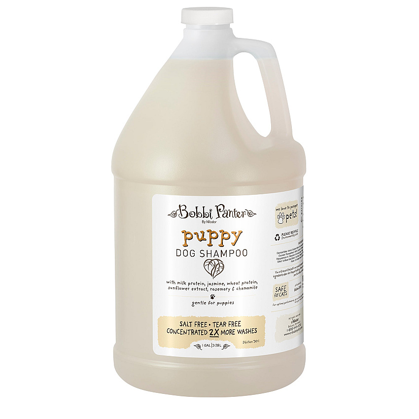 Bobbi Panter Botanicals Puppy Dog Shampoo Rosemary/chamomile (gallon) - Case Of 4 (BP00047-CS)