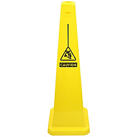 Sign 36 Inch Caution (only), Case Of 5 (23887)