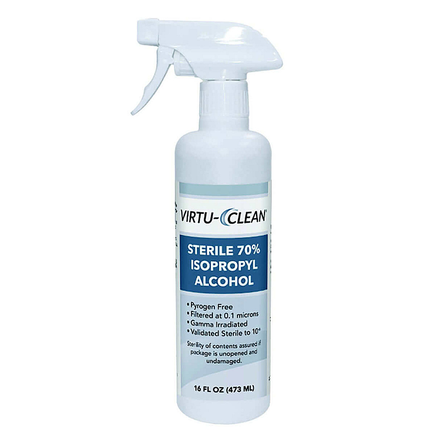 Virtuclean Sterile 70 30 Isopropanol Usp Wfi - Case Of 12 (HBG703016797)