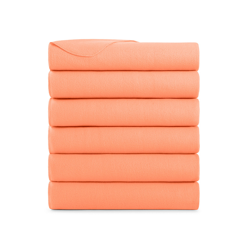 Cozy Soft Polar Fleece Throw 50x60 Coral - Case Of 24 (FLC-PLR-5060-6PK-CO)