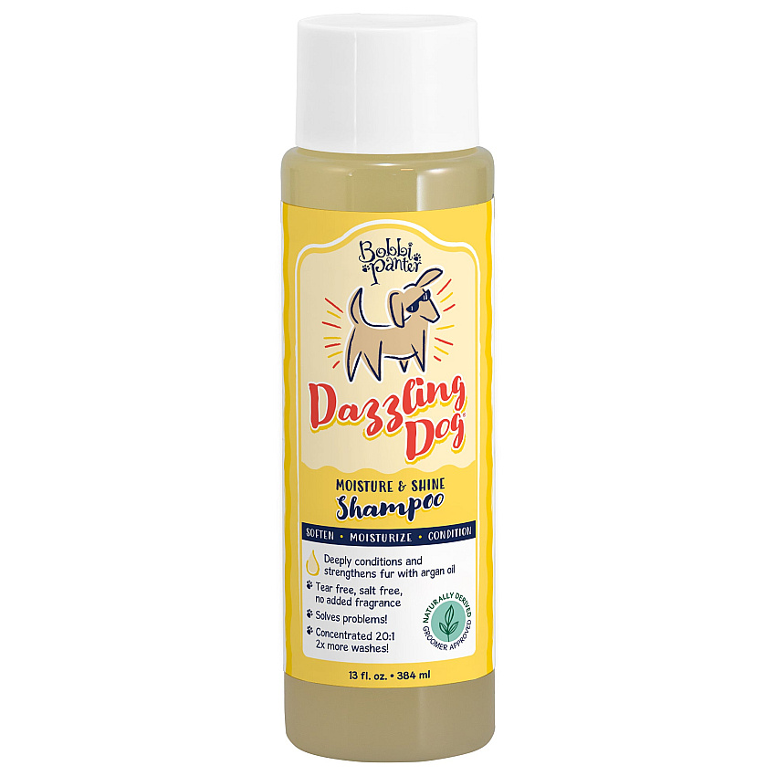 Bobbi Panter Signature Dazzling Dog Shampoo (13 Oz) Argan Oil, Vitamin A, Geranium And Chamomile - Case Of 12 (BP00012-CS)