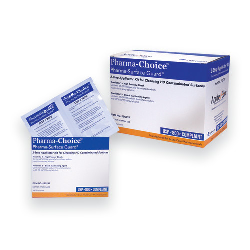 Pharma-surface Guard Chemo Spill Wipe Neutralizing Wipe - Box Of 15 (PSG797)