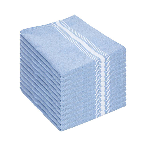 Mariposa Bistro Napkin 18x22 Rv Baby Blue Stripe - Case Of 120 (RV-BISTRO-BB-CS)