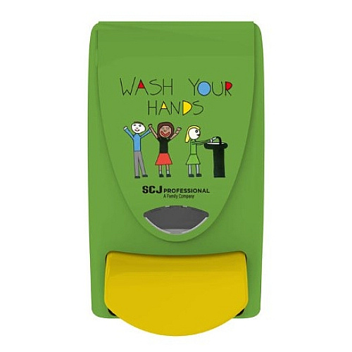 1 Liter Manual Soap Dispenser, Green/yellow/purple - 1 Each (WYH1LDS)