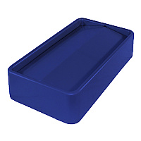 Thin Bin 23 Gallon Swingtop Lid, 4/cs - Blue, Case Of 4 (7024-11)
