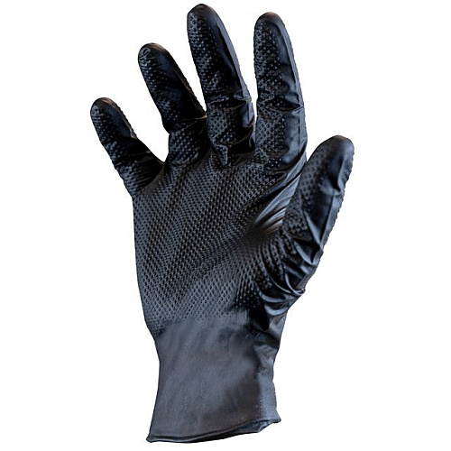 Catch Light By Proworks Nitrile Powder Free 6 Mil Gloves Black 2xl - Box Of 100 (GL-NT106BKFXX)