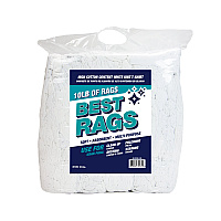 Wpksm Knit Wipers White New - Case Of 4 Bags (N-WPKSM-10BG-CS)