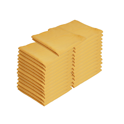 Mariposa Poly Spun Napkin 20x20 Gold - Pack Of 25 (PNP-NAP-GOLD-25)