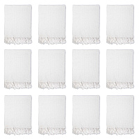 Common Ground Throw 50x70 White - Case Of 12 (THROW-50X70-WH-CS)