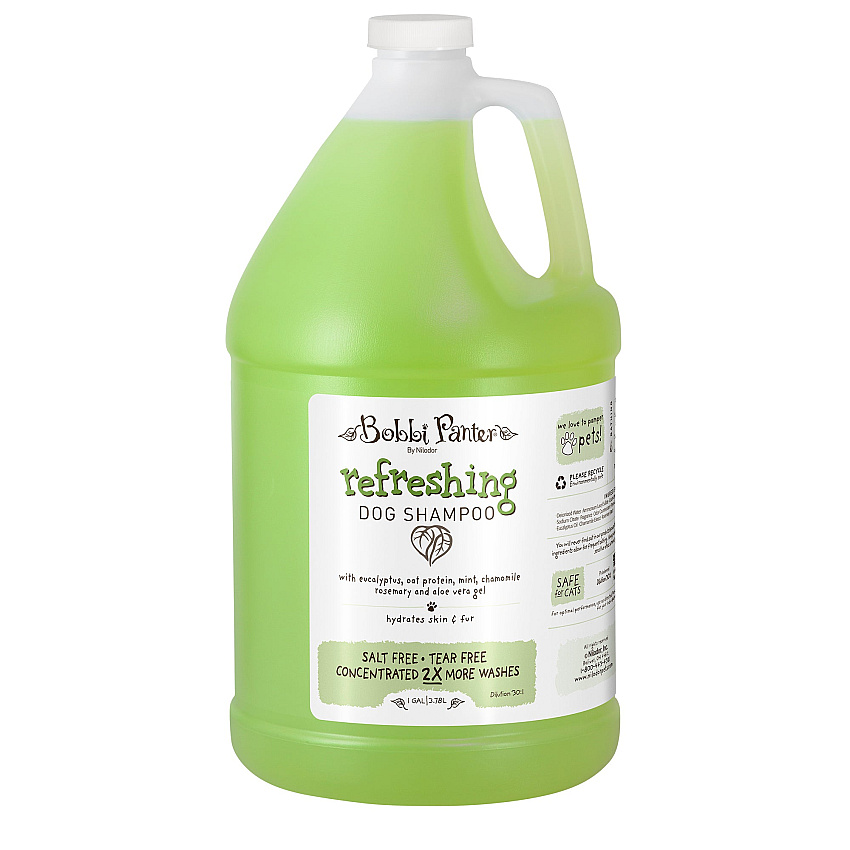 Bobbi Panter Botanicals Refreshing Dog Shampoo Mint/chamoile (gallon) - Case Of 4 (BP00037-CS)