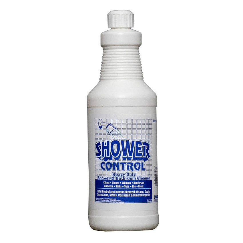 Shower Control Multi-use Restroom Cleaner, Quart, 12/cs, Case Of 12 (41212)