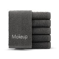 Cotton Makeup Fingertip Towel 11x17 Gray - Case Of 144 (MKUP-1117-GY-CS)