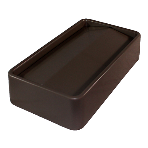 Lid Thin Bin 23 Gallon Plastic - Case Of 4 (7024-4)
