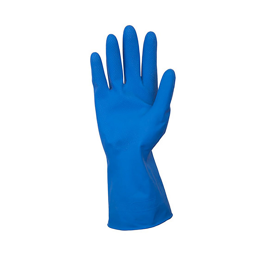 Proworks Latex Flock Lined 16 Mil Gloves Blue Xl, 12 Pairs (GRFL-XL-1C)