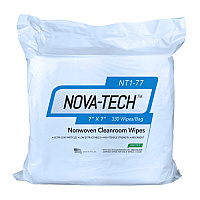 Non-woven Cleanroom Wipe 7x7 300 Bag 18 Bags Case - Case Of 5400 (NT1-77)