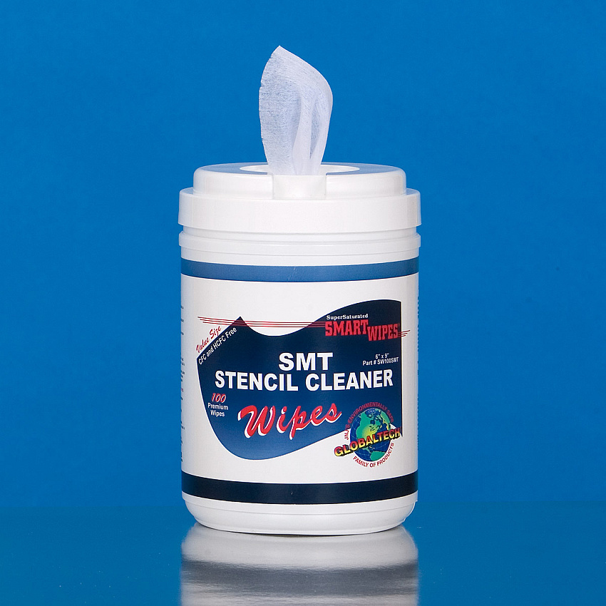 Smt Stencil Cleaner, 100 Ct., 6x9 - Case Of 12 (SW100SMT)