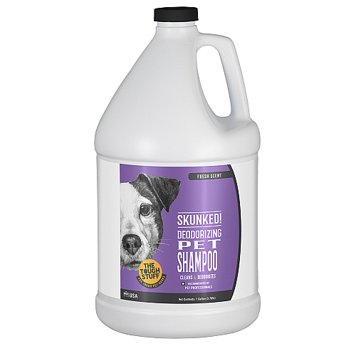 Tough Stuff Skunked! Deodorizing Pet Shampoo, Original - 1 Gallon Bottle (830SHP)