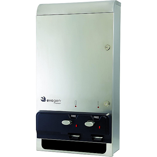 Evogen Dual Vendor, Free Vend, Stainless Steel - 1 Each (EV1SS-FREE)