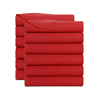Cozy Soft Polar Fleece Throw 50x60 Red - Case Of 12 (FLC-PLR-5060-RD-CS)