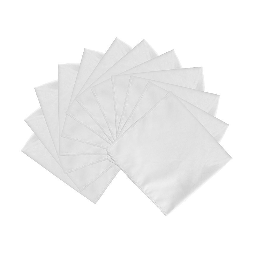 Smart Choice Suede Cleaning Cloth 16x16 White, Case Of 216 (M915103WH)